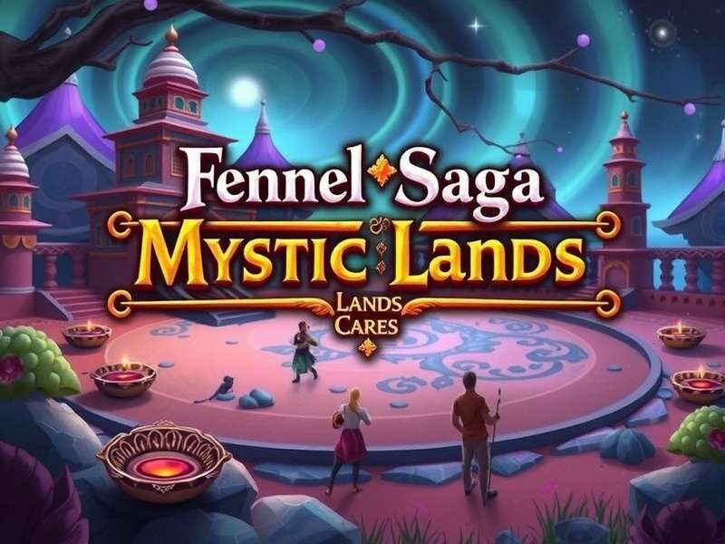 Fennel Saga Mystic Lands Game Banner